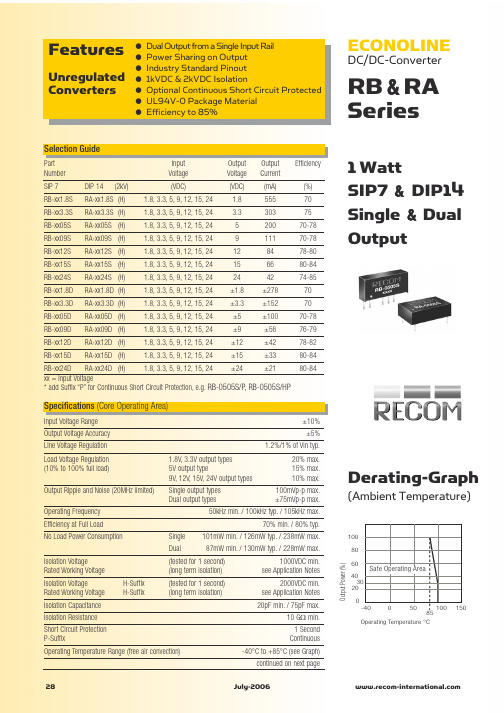 RA-0515DP中文资料