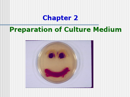 培养基及其制备(英文版)
