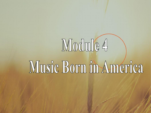 2018年外研版高中英语选修七课件:Module 4Introduction共24张 精品