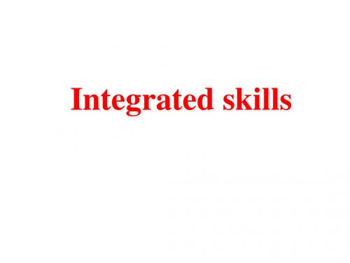 牛津译林版七下：Unit 1 Dream homes  Integrated skills(共16张PPT)