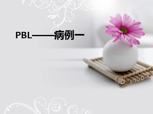 PBL病例一