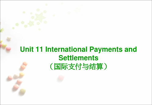 unit 11International_payments_and_settlements