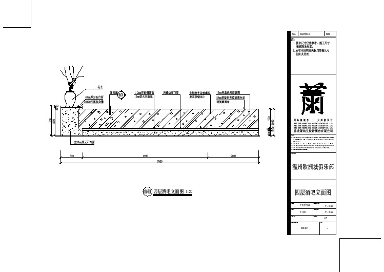 4B-E1 四层酒吧立面