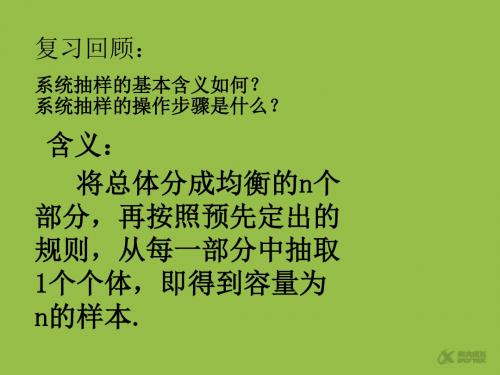 高中数学人教B版必修3 2.1 素材 《分层抽样》新课导入(人教)