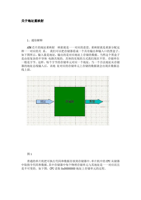 ARM 关于地址重映射