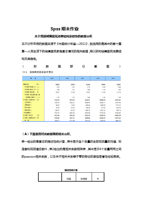 spss案例大数据分析报告