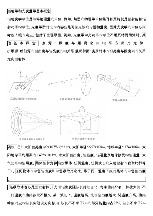 2023年光电检测知识点总结