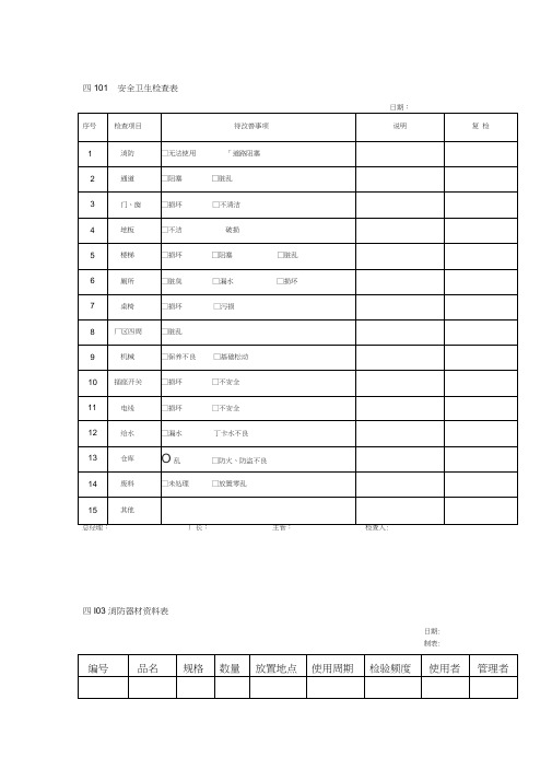 企业管理表格生产管理I纵表格