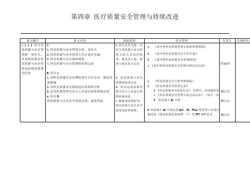 三甲评审标准老年科