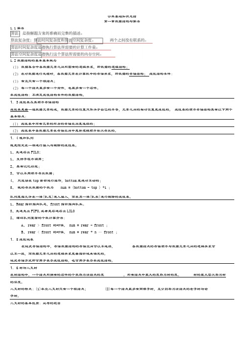 c语言公共基础知识