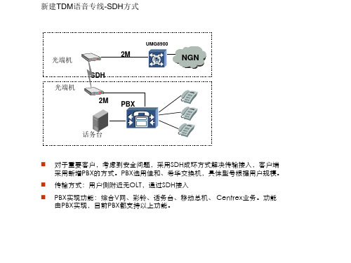 二-3、场景应用模板-语音专线接入方案汇总