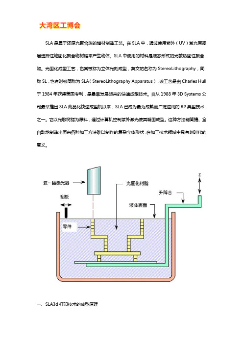 sla3d打印技术的原理