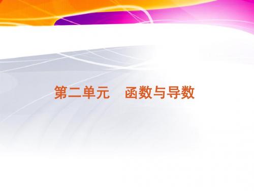 2012高考数学第一轮复习函数与导数