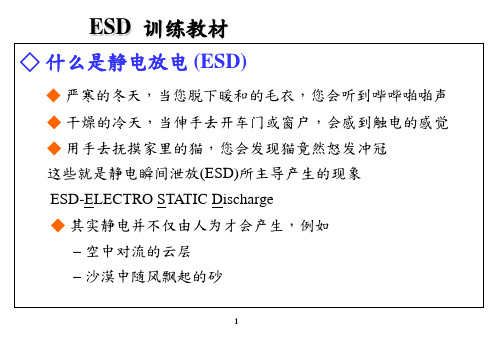 ESD 静电防护培训教材