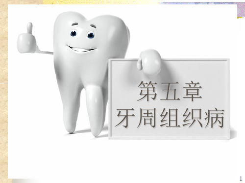 口腔内科学5牙周组织病-PPT课件