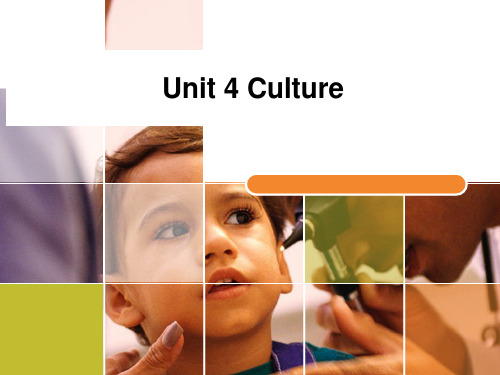 Unit 4 Culture大学英语听说4focus listening