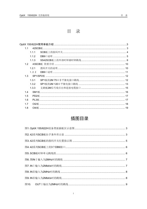 01-OptiX 155&622H常用单板介绍