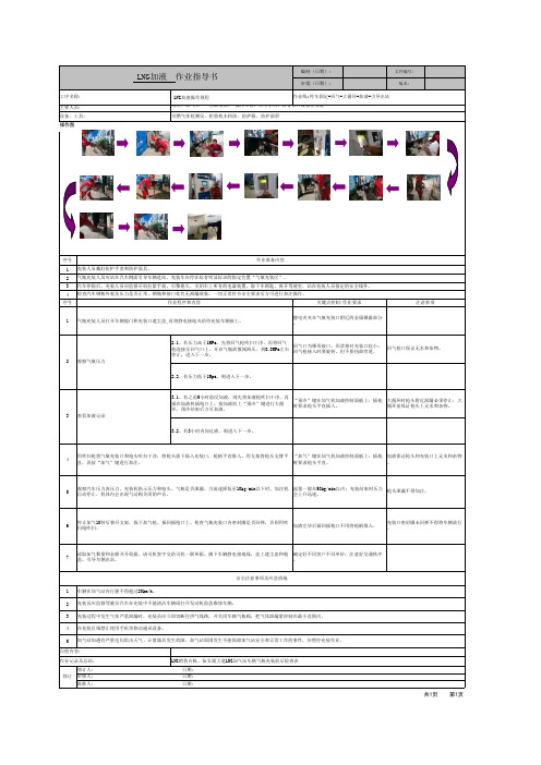 LNG加液作业指导书 11.16