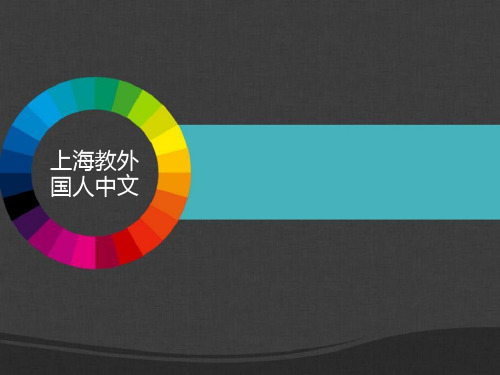 上海教外国人中文全版.ppt