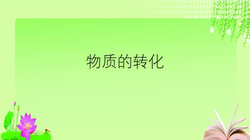 最新人教版化学中考复习物质的转化(34张PPT)教育课件