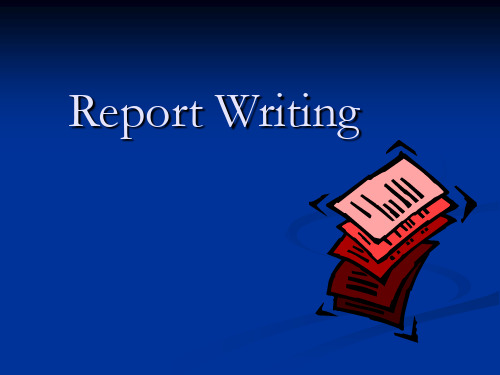 Business Report Writing