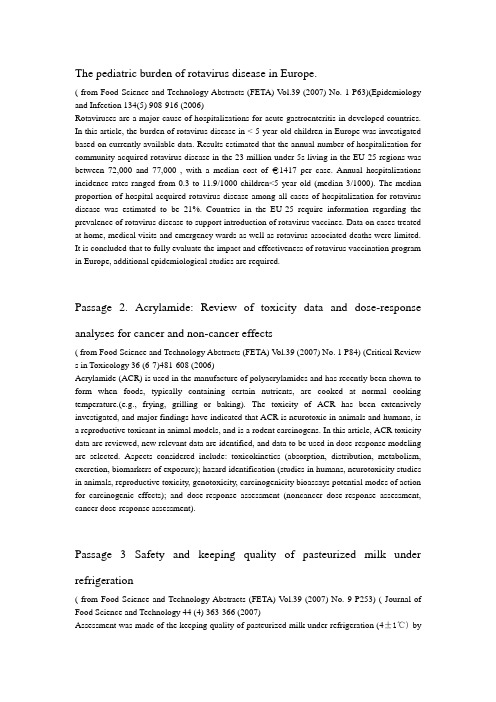Unit 1 Abstracts