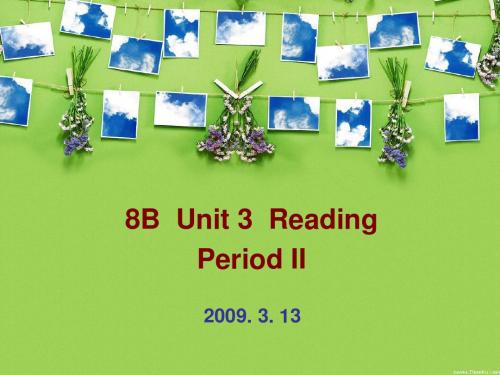 8B Unit 3 Reading-PPT文档资料