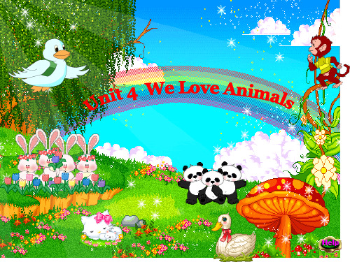 pep三年级英语上册Unit 4 We Love Animals-优质课件.ppt