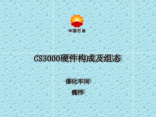 魏伟-CS3000硬件构成及组态