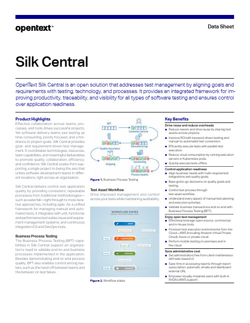 Silk Central 测试管理软件说明书