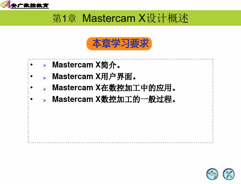 第1章  Mastercam X设计概述 masterca