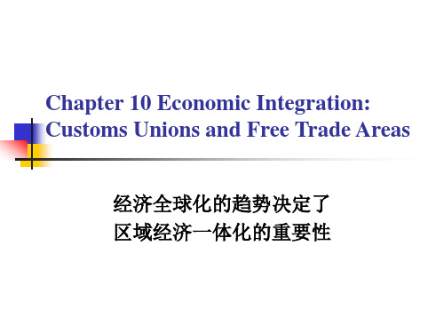 国际经济学chapter 10