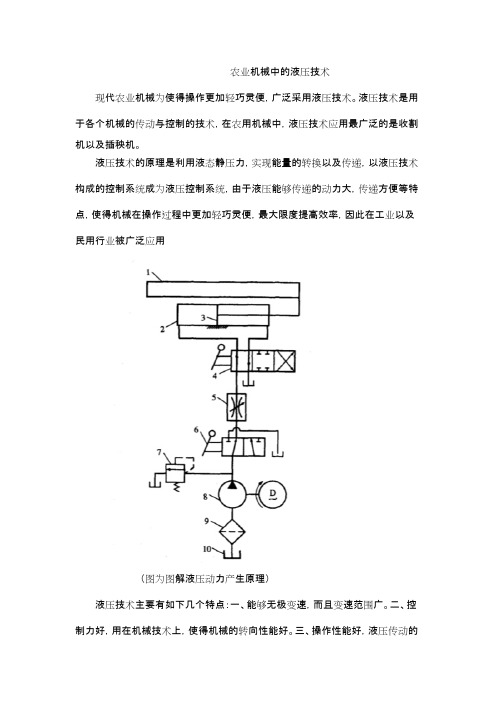 液压技术在农业中的应用