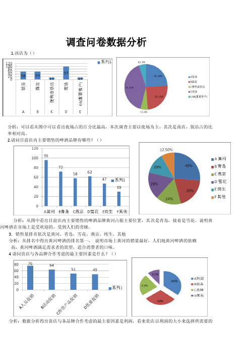 调查问卷数据分析