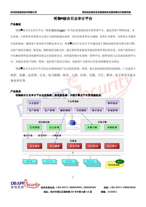 综合日志审计平台