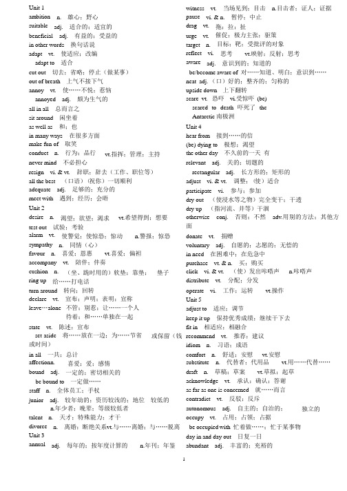 人教版高二英语选修7黑体单词表(2020年整理).pptx