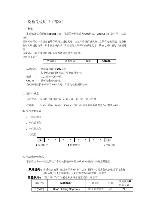 485modbus通讯西门子s7-200读取巡检仪数据