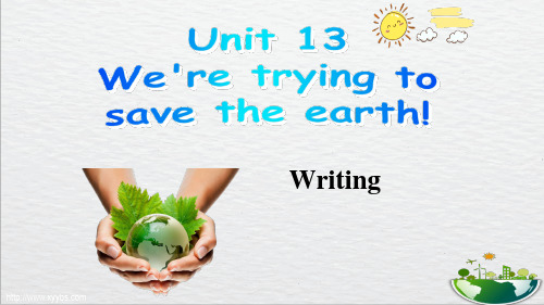 人教版初中初三九年级英语 名师教学课件 Unit 13 We are trying to save 