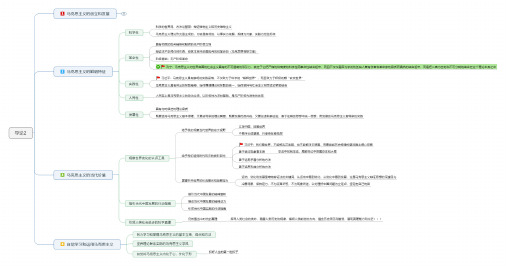 马克思主义基本原理概论思维导图笔记(2018版)导论02