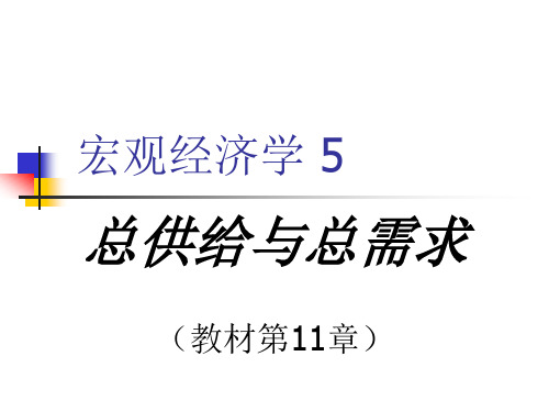 5总供给与总需求