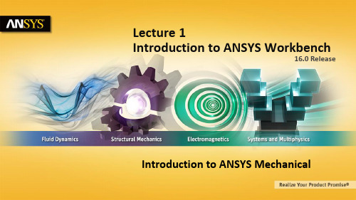 ansys mechanical 16.0 release lecture 1 introducti