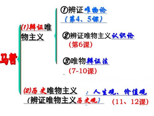 哲学生活第二单元复习