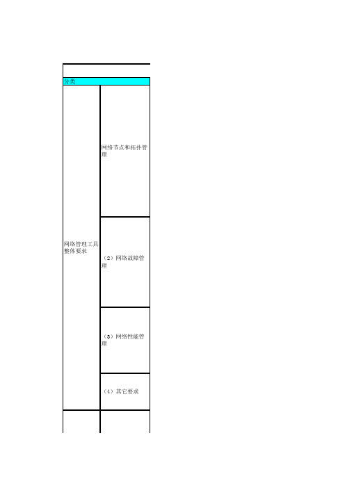 技术应答excel版