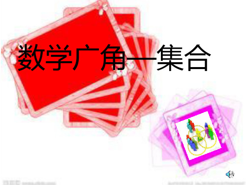 《数学广角—集合》课件