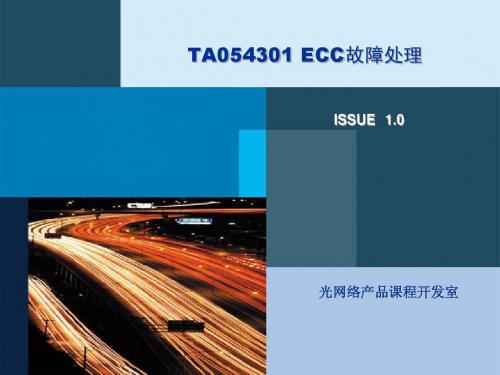 TA054301 ECC故障处理ISSUE1.0