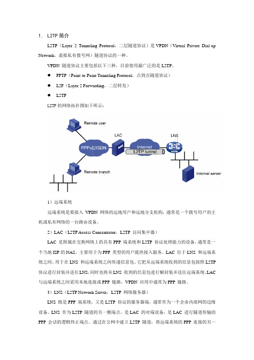 L2TP简介分析