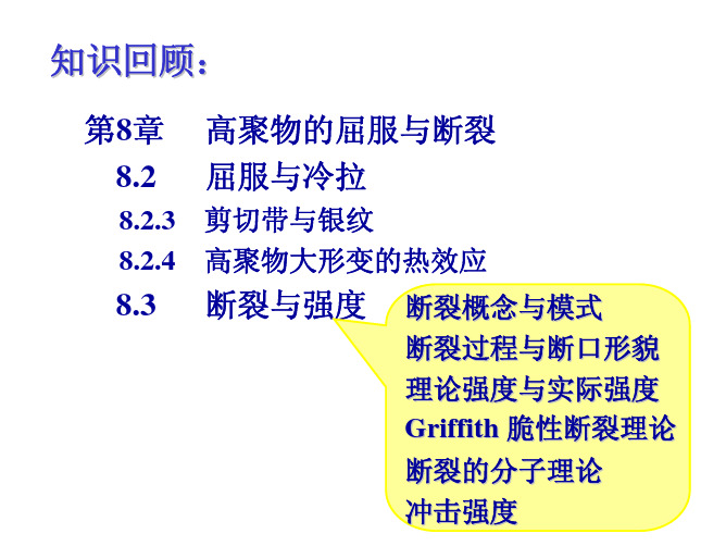 高分子物理：19第8章4~第9章-1~2