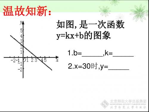 4.4.2一次函数的应用