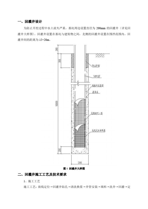 回灌井技术方案e