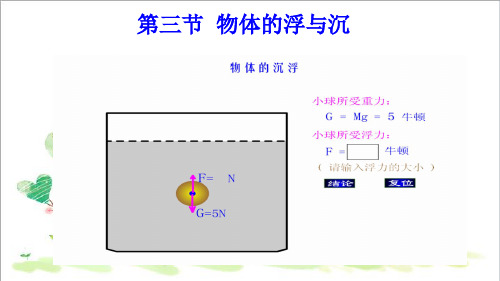 初中物理八年级下册《9第3节 物体的浮与沉》PPT课件 (4)